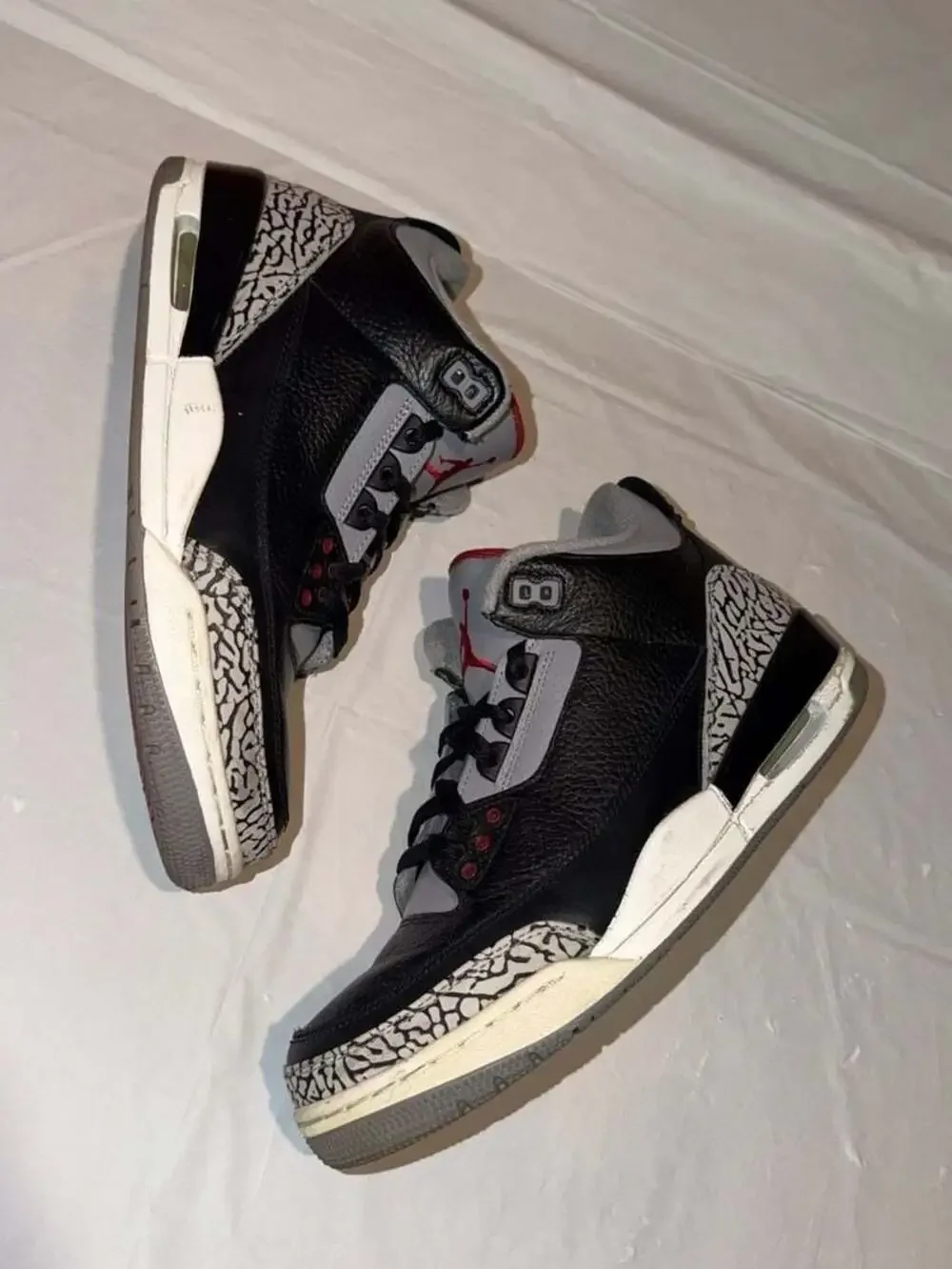 Air Jordan 3 Retro Black Cement 9.5 2012 release